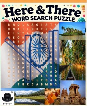 here and there word search book india